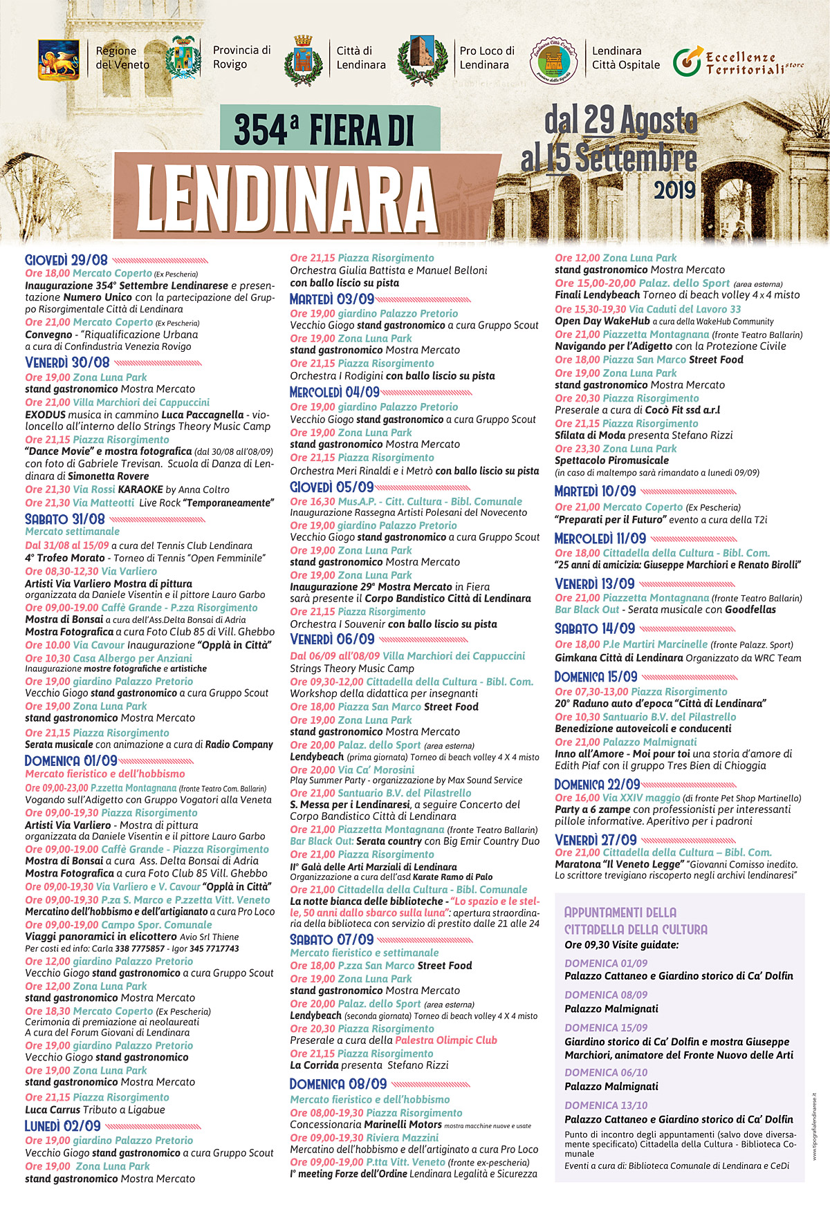 Locandina 33.48 Fiera 2019